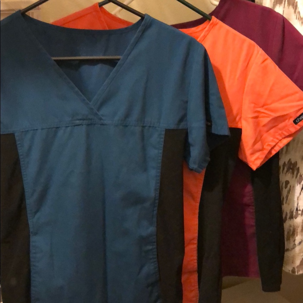 Bundle of Cherokee flexible scrub tops